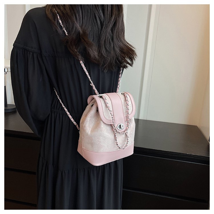 Women's Cloth Monogram Drawstring Backpack detail 13