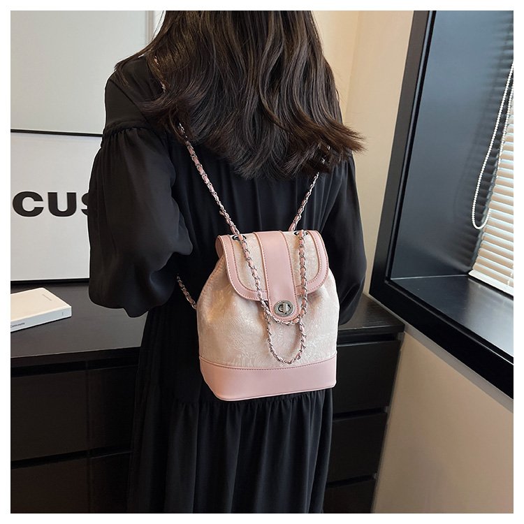 Women's Cloth Monogram Drawstring Backpack detail 14