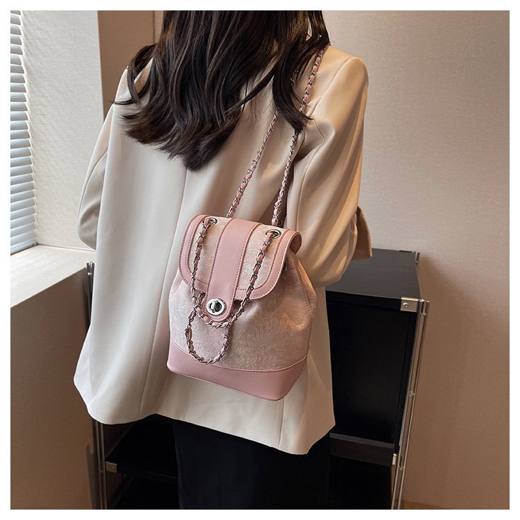 Women's Cloth Monogram Drawstring Backpack detail 25