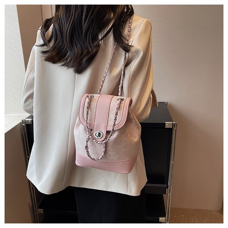 Women's Cloth Monogram Drawstring Backpack detail 26