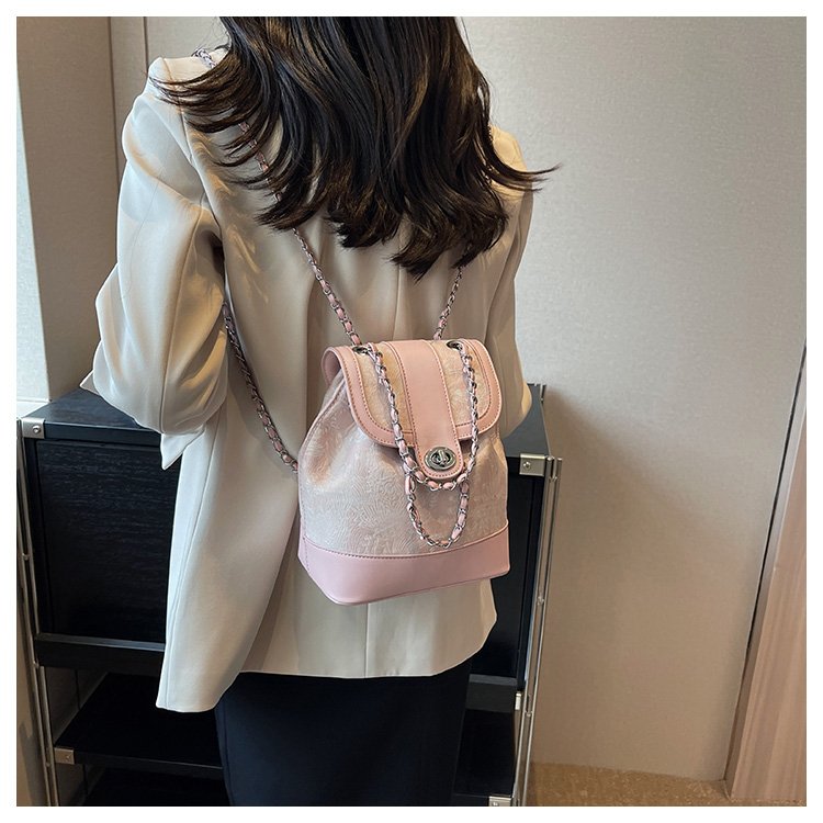 Women's Cloth Monogram Drawstring Backpack detail 30