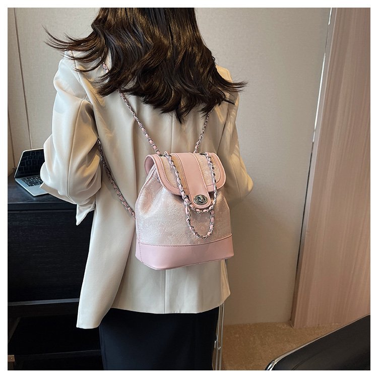 Women's Cloth Monogram Drawstring Backpack detail 31