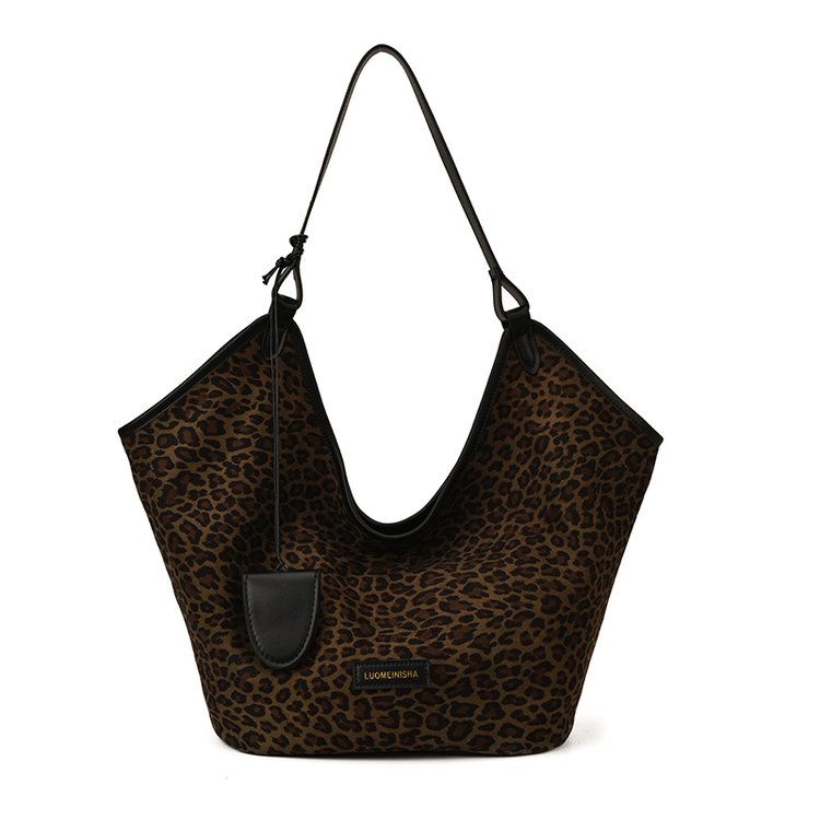 Women's PU Leather Monogram Hobo Shoulder Bag view 5