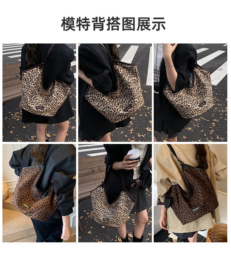 Women's PU Leather Monogram Hobo Shoulder Bag detail 5