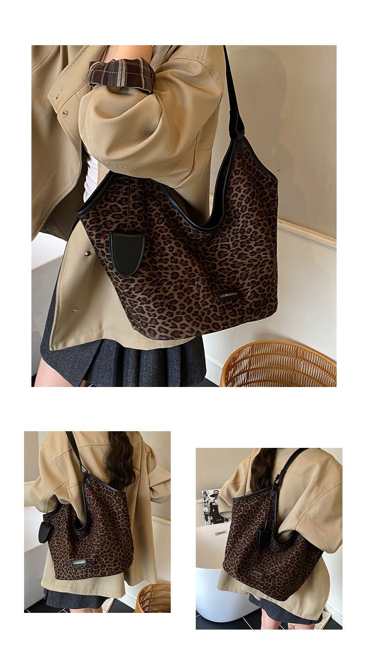 Women's PU Leather Monogram Hobo Shoulder Bag detail 7