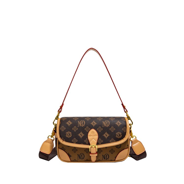 Women's PVC Monogram Shoulder Bag view 3
