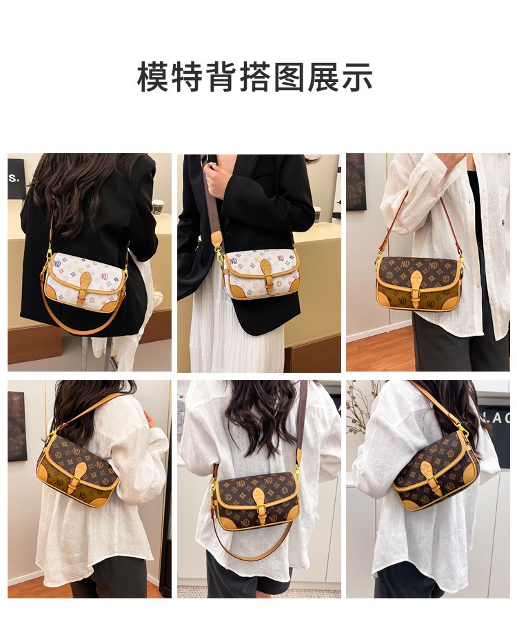 Women's PVC Monogram Shoulder Bag detail 4