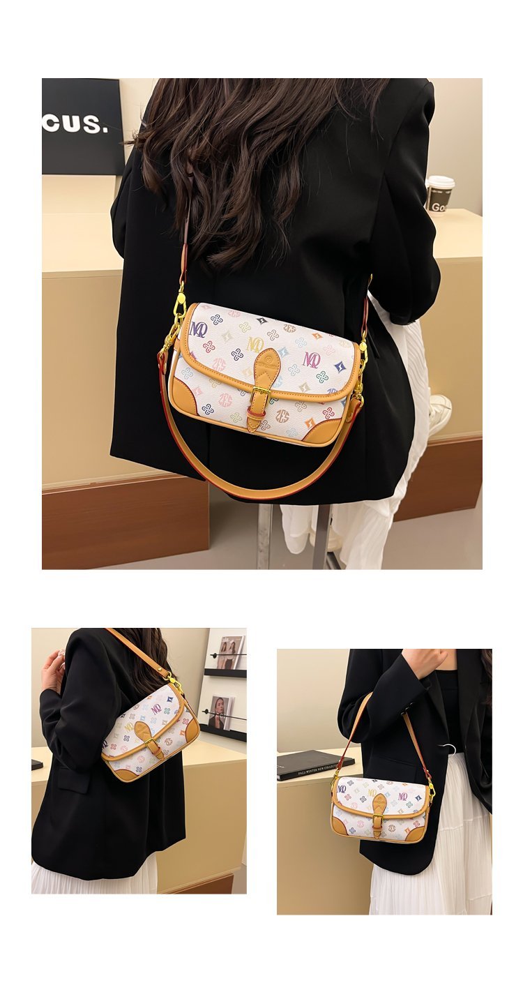 Women's PVC Monogram Shoulder Bag detail 5