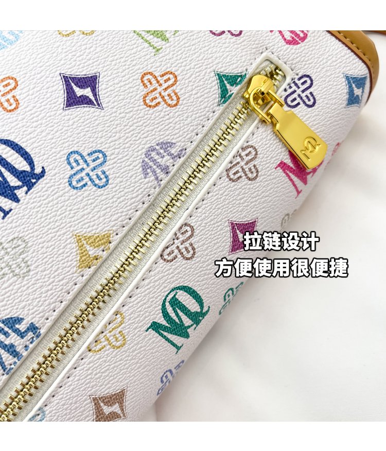 Women's PVC Monogram Shoulder Bag detail 8