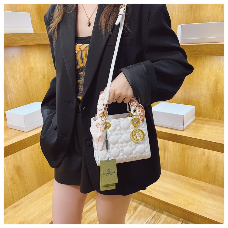 Women's PU Leather Monogram Top Handle Shoulder Bag detail 30