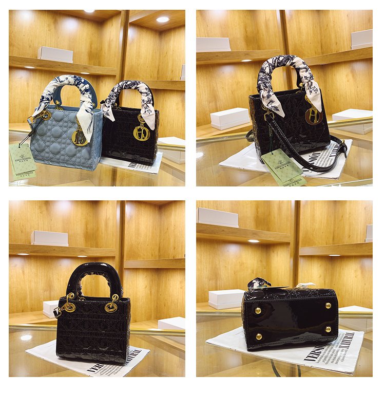 Women's PU Leather Monogram Top Handle Shoulder Bag detail 6