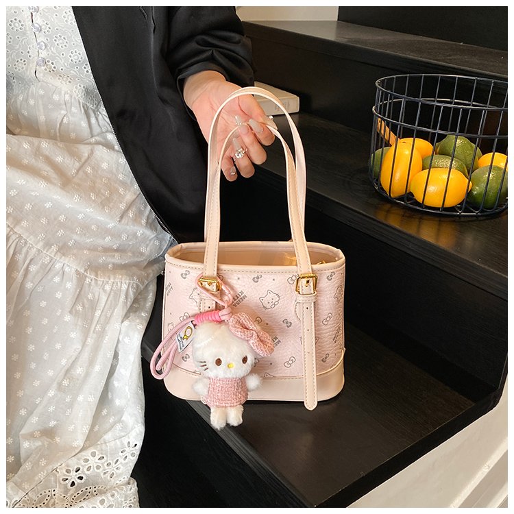 Women's PU Leather Monogram Tote Bag detail 24