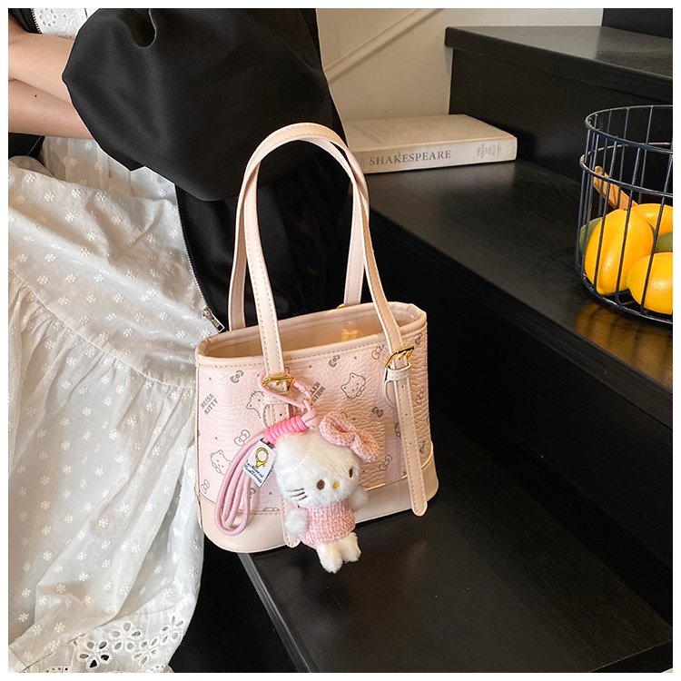 Women's PU Leather Monogram Tote Bag detail 25