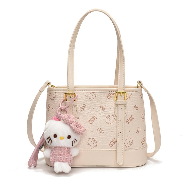 Women's PU Leather Monogram Tote Bag view 4