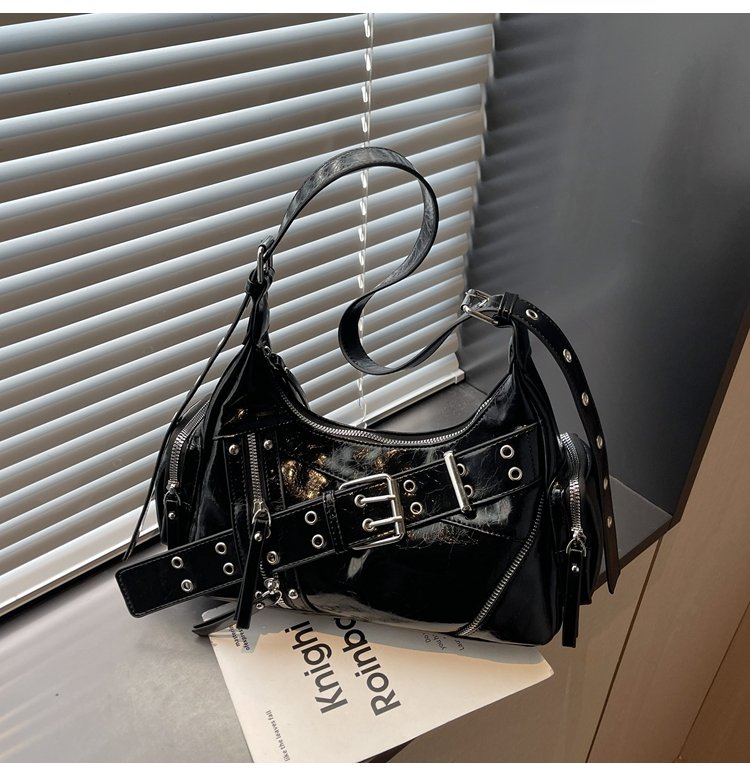 Women's PU Leather Multi Pocket Shoulder Bag detail 18