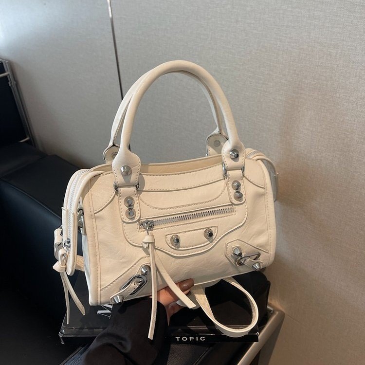 Women's PU Leather Multi Zip Mini Crossbody Bag view 2