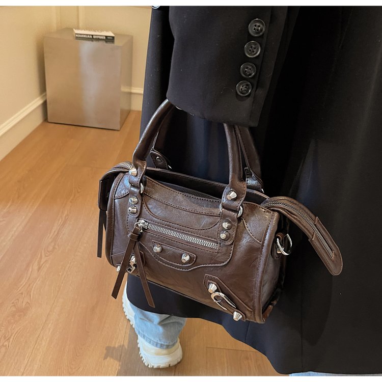 Women's PU Leather Multi Zip Mini Crossbody Bag detail 23