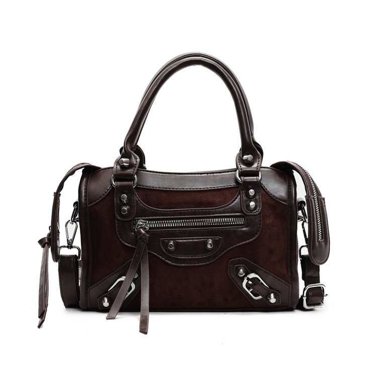 Women's PU Leather Multi Zip Mini Crossbody Bag view 3