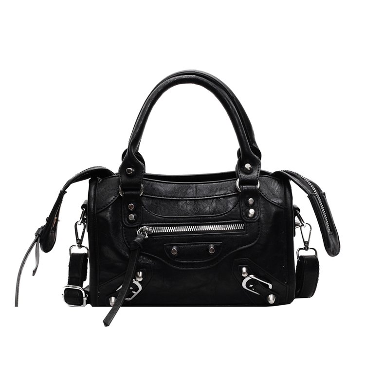 Women's PU Leather Multi Zip Mini Crossbody Bag view 5