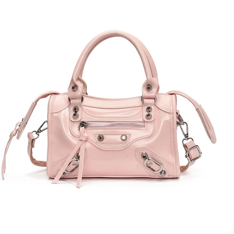 Women's PU Leather Multi Zip Mini Crossbody Bag view 7