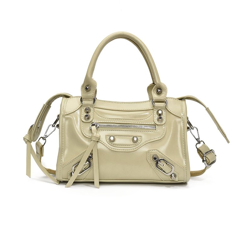 Women's PU Leather Multi Zip Mini Crossbody Bag view 1