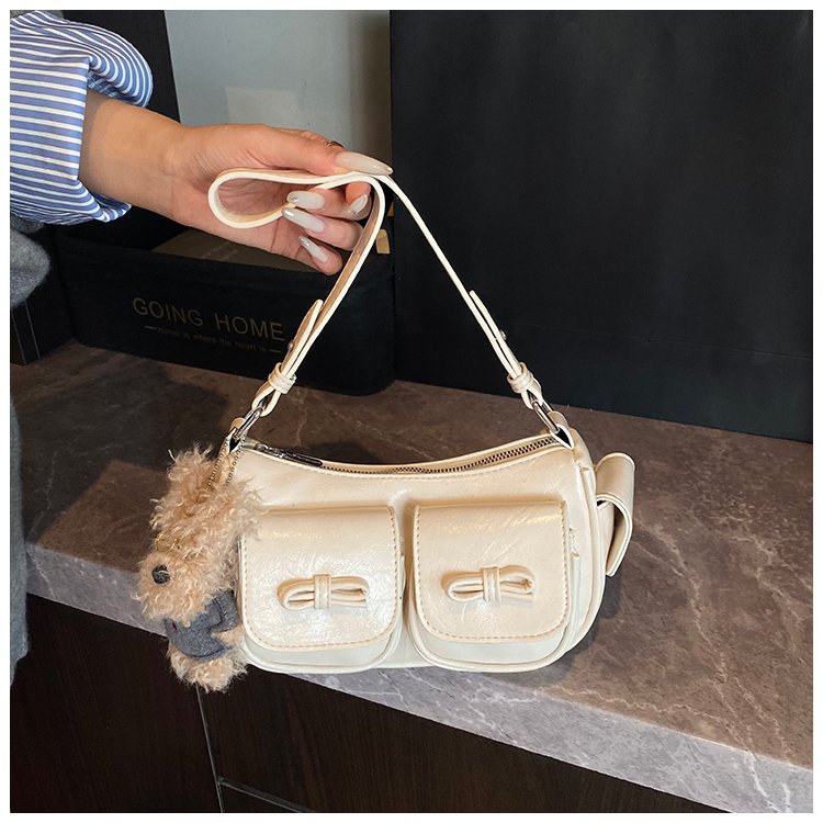 Women's PU Leather Pocket Mini Shoulder Bag detail 16