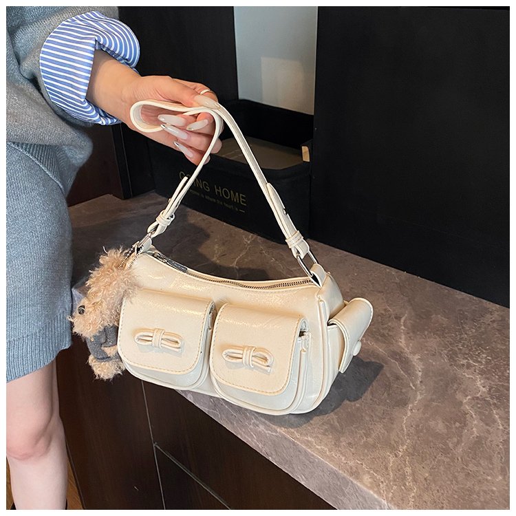 Women's PU Leather Pocket Mini Shoulder Bag detail 17