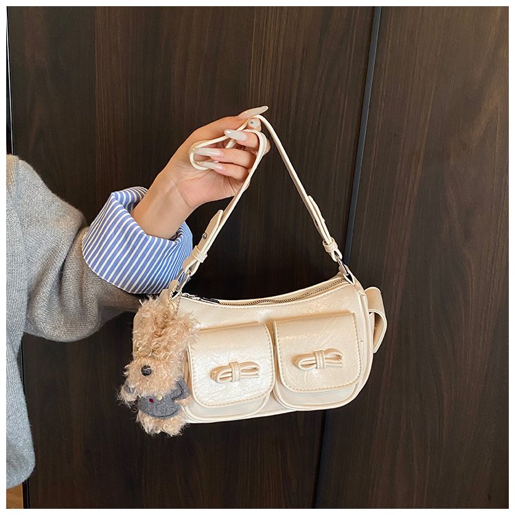 Women's PU Leather Pocket Mini Shoulder Bag detail 19