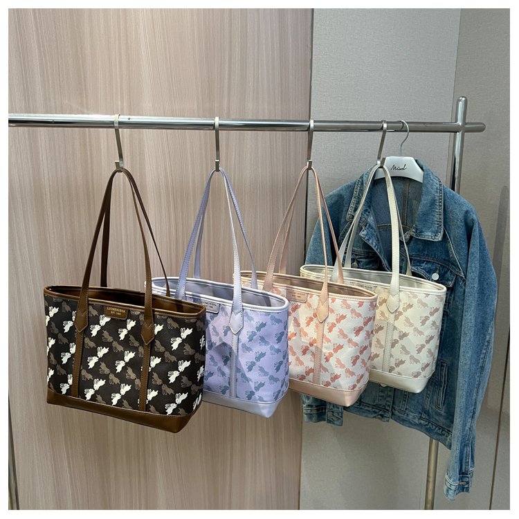 Women's PU Leather Printed Tote Bag detail 9