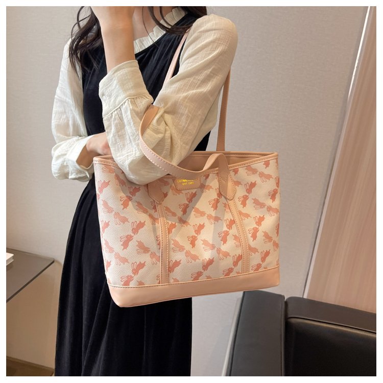 Women's PU Leather Printed Tote Bag detail 12