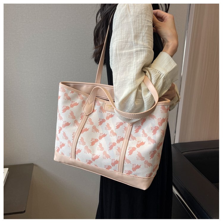 Women's PU Leather Printed Tote Bag detail 13