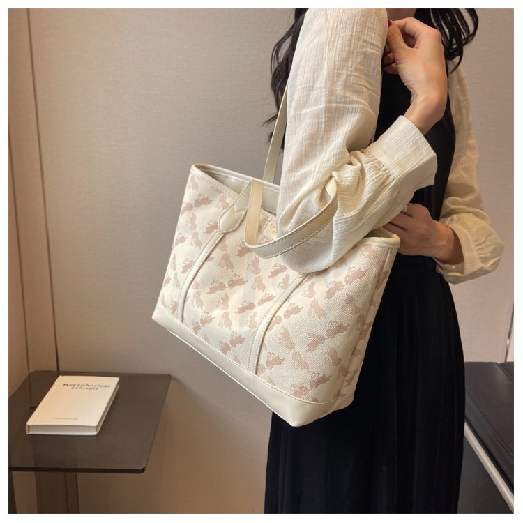 Women's PU Leather Printed Tote Bag detail 14