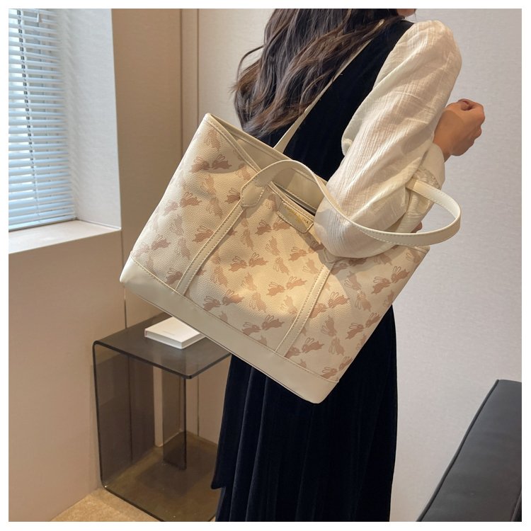 Women's PU Leather Printed Tote Bag detail 17