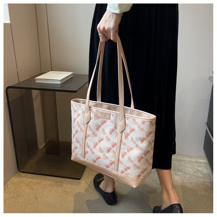 Women's PU Leather Printed Tote Bag detail 32