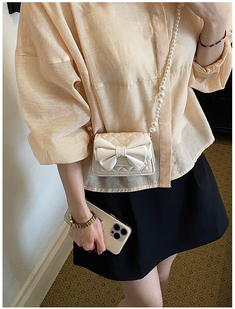 Women's PU Leather Quilted Chain Crossbody Bag detail 20