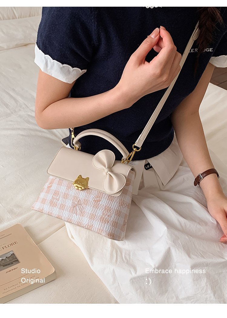 Women's PU Leather Quilted Chain Top Handle Handbag detail 22