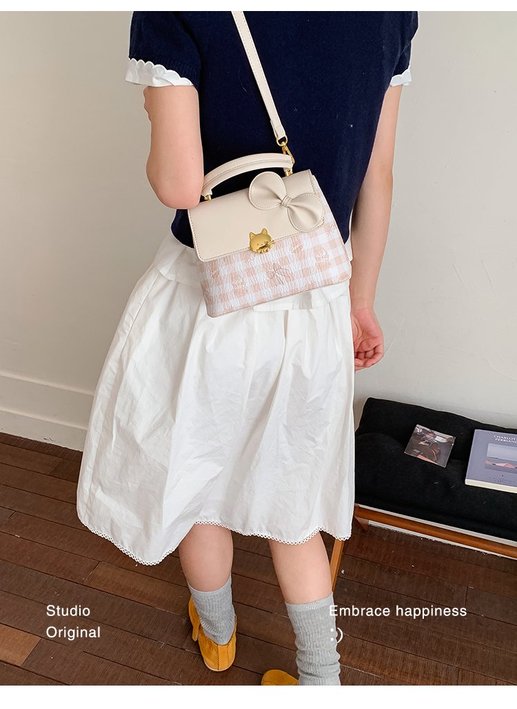 Women's PU Leather Quilted Chain Top Handle Handbag detail 26
