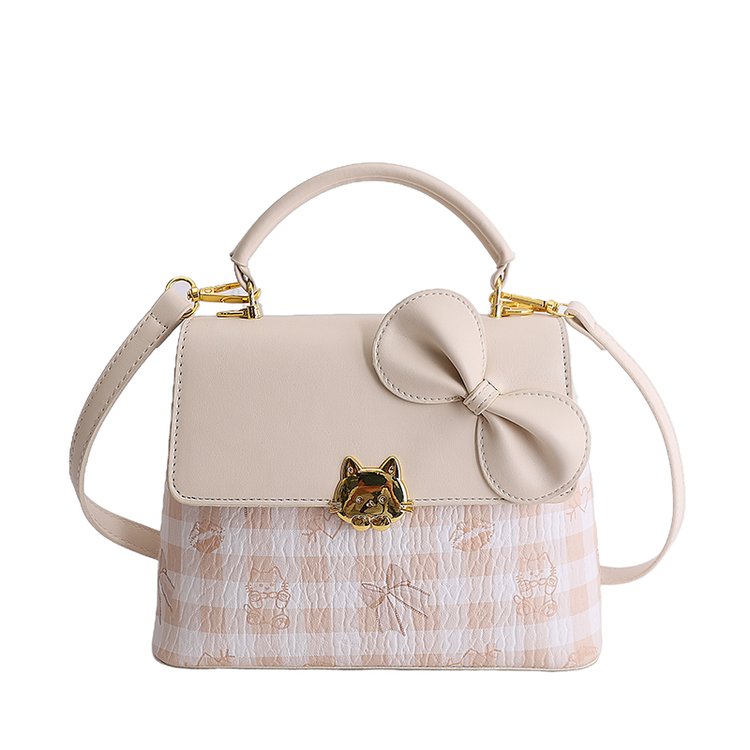 Women's PU Leather Quilted Chain Top Handle Handbag view 3
