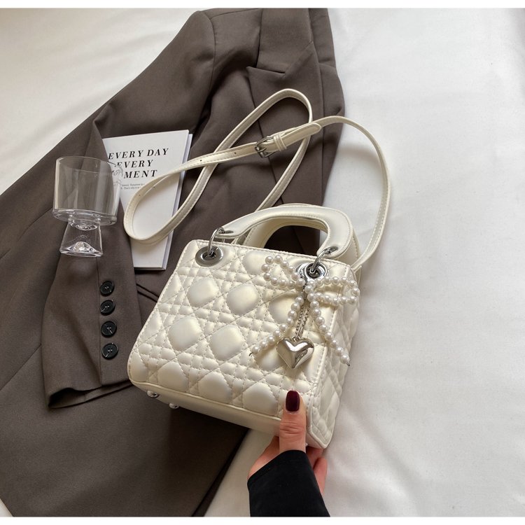 Women's PU Leather Quilted Mini Top Handle Handbag detail 27