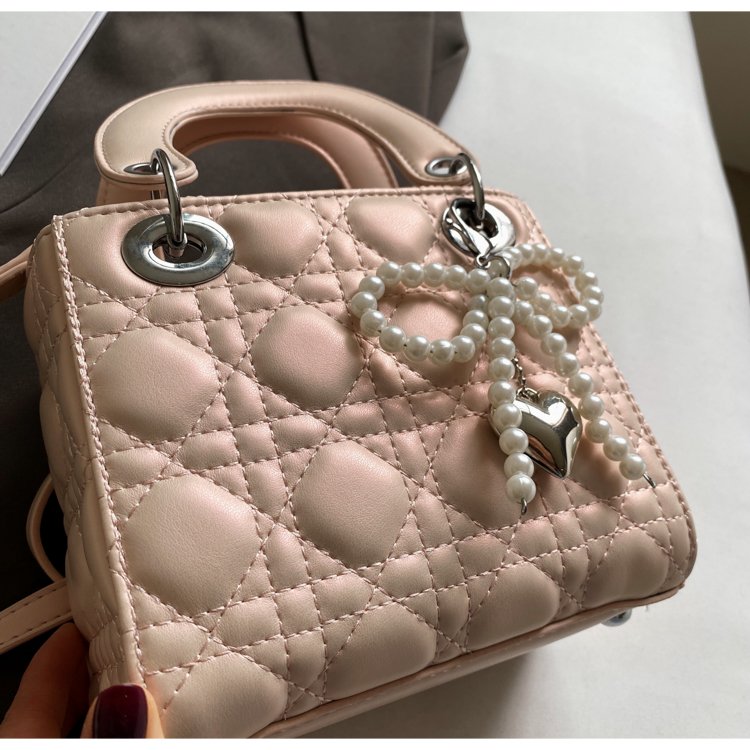 Women's PU Leather Quilted Mini Top Handle Handbag detail 33