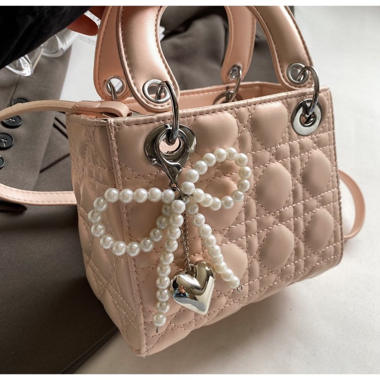 Women's PU Leather Quilted Mini Top Handle Handbag detail 35