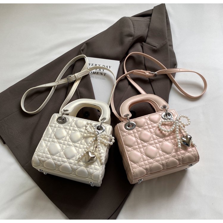 Women's PU Leather Quilted Mini Top Handle Handbag detail 40