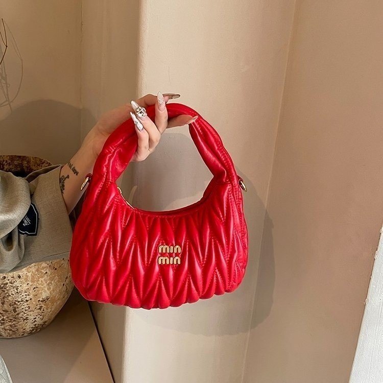 Women's PU Leather Quilted Shoulder Bag view 2