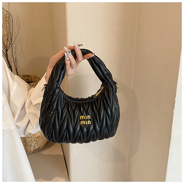 Women's PU Leather Quilted Shoulder Bag detail 16
