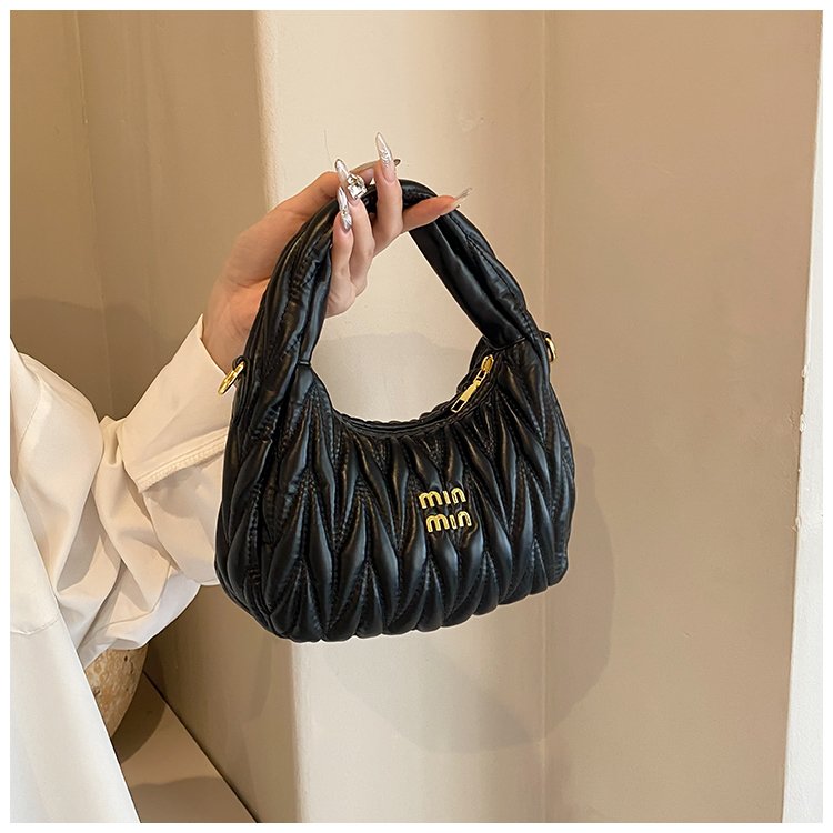 Women's PU Leather Quilted Shoulder Bag detail 17