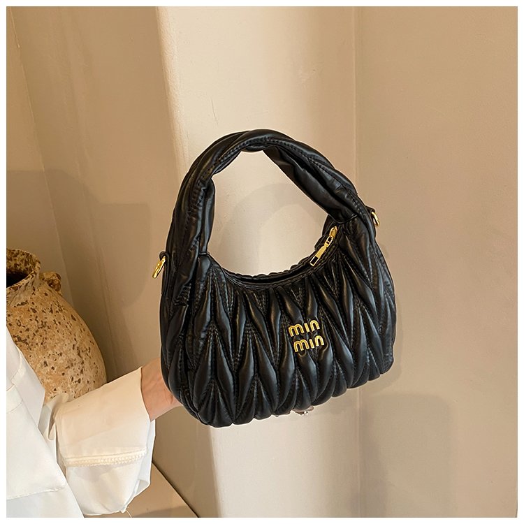 Women's PU Leather Quilted Shoulder Bag detail 18