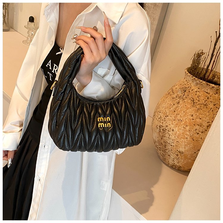Women's PU Leather Quilted Shoulder Bag detail 19