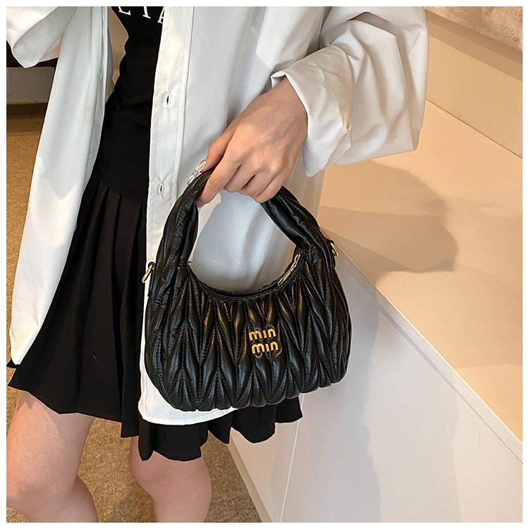 Women's PU Leather Quilted Shoulder Bag detail 23