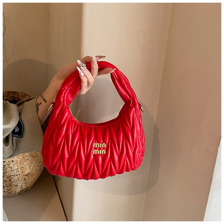 Women's PU Leather Quilted Shoulder Bag detail 29