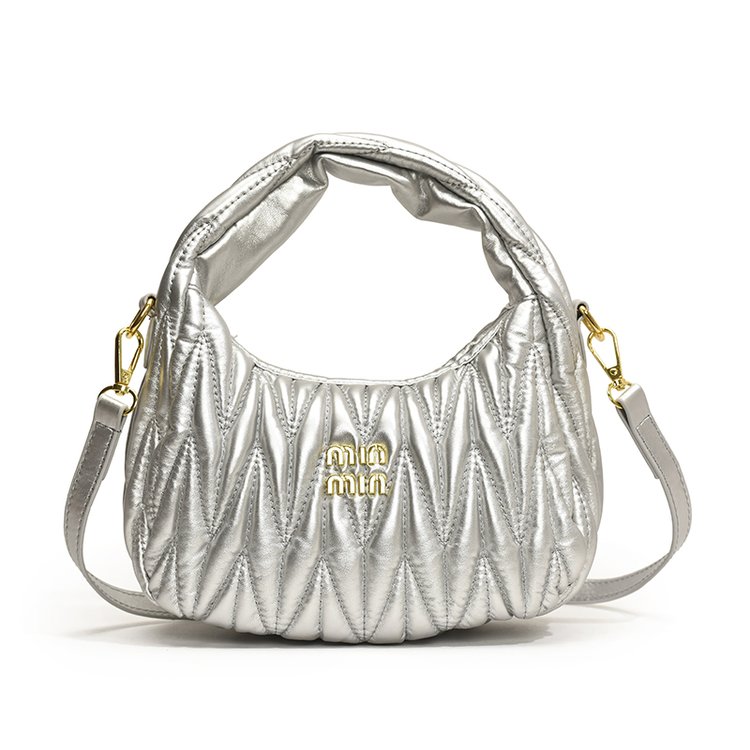 Women's PU Leather Quilted Shoulder Bag view 4